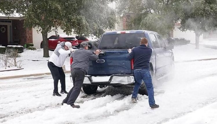 العواصف الثلجية في أمريكا