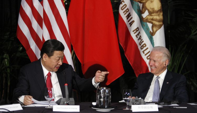 الرئيس الصيني وبايدن