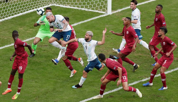 قطر والارجنتين كوبا أمريكا