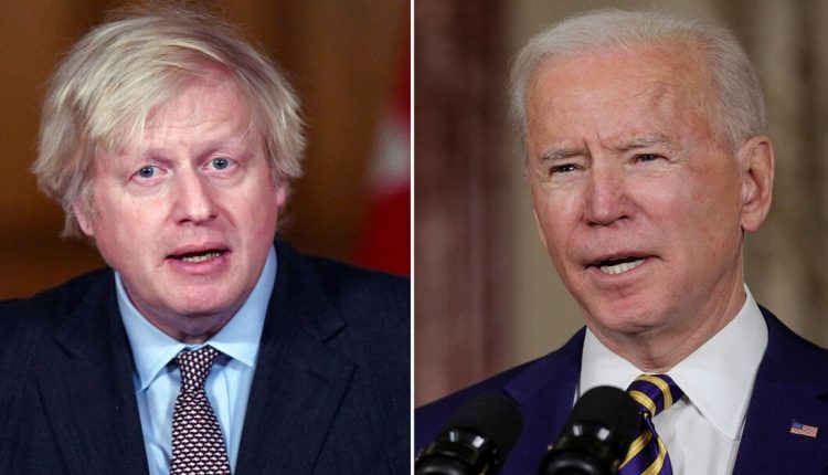 بايدن وجونسون