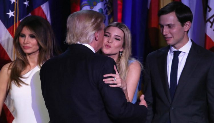 كوشنر وترامب وايفانكا
