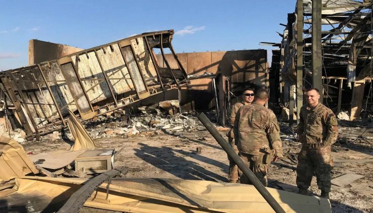 هجوم إيران على قاعدة أمريكية