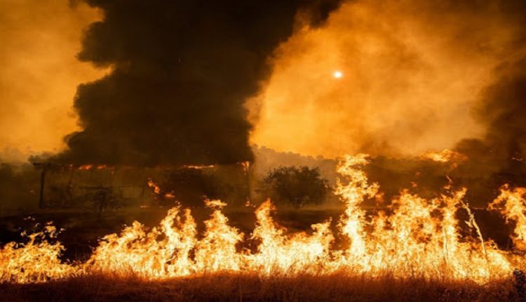 انفجار كاليفورنيا