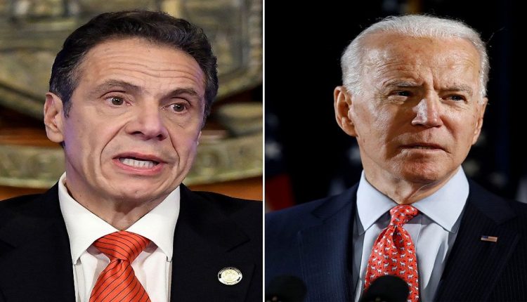 حاكم نيويورك وبايدن