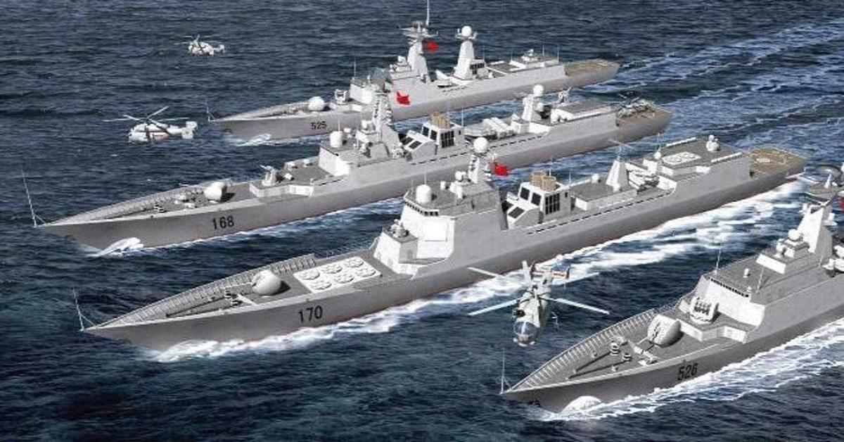 القوات البحرية في الصين