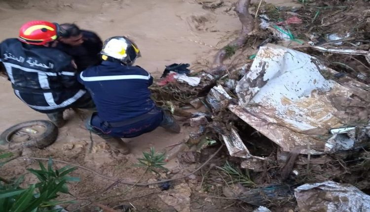 السيول في الجزائر