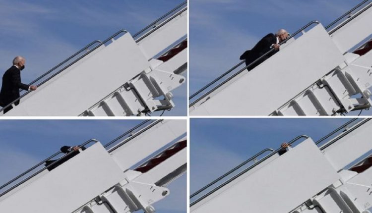 ترامب يعلق على سقوط بايدن