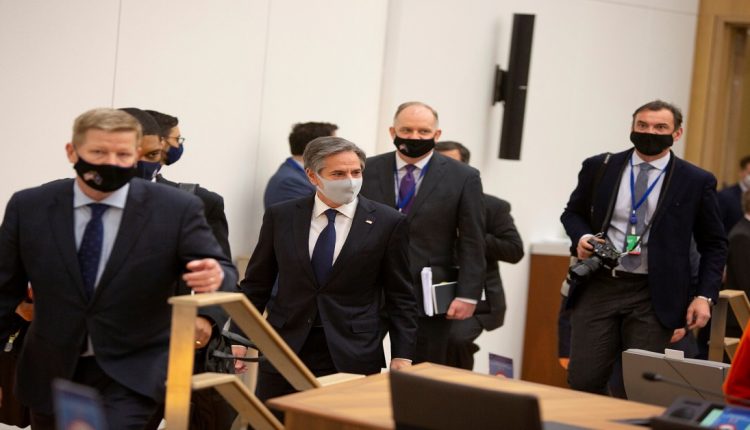 بلينكن ووزير الخارجية الإيطالي