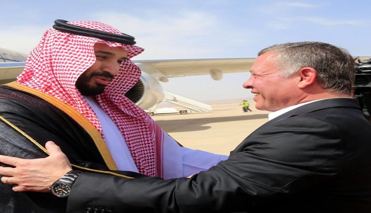 ولي العهد السعودي والملك عبدالله