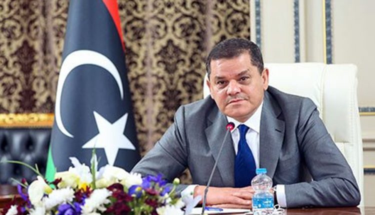 رئيس رئيس الحكومة الليبية المؤقتة عبد الحميد الدبيبة