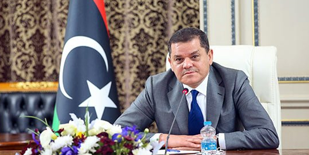 رئيس رئيس الحكومة الليبية المؤقتة عبد الحميد الدبيبة
