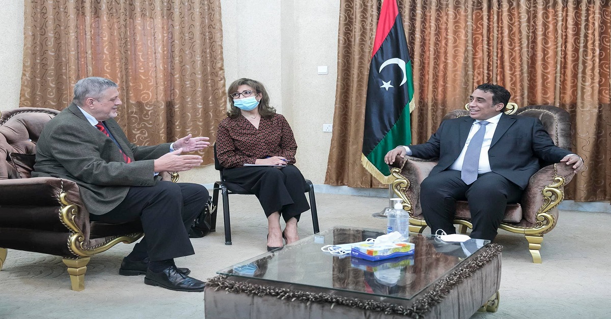 ليبيا- رئيس المجلس الرئاسي وكوبيش