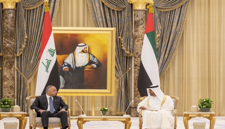 الإمارات والعراق- بن زايد والكاظمي