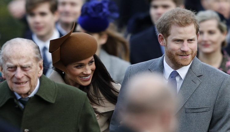 الأمير هاري والأمير فيليب