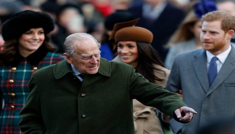 الأمير هاري والأمير فيليب