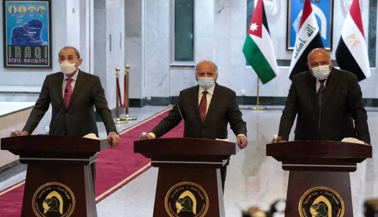 القمة الثلاثية العربية