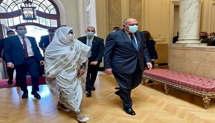 وزيرا خارجية مصر والسودان