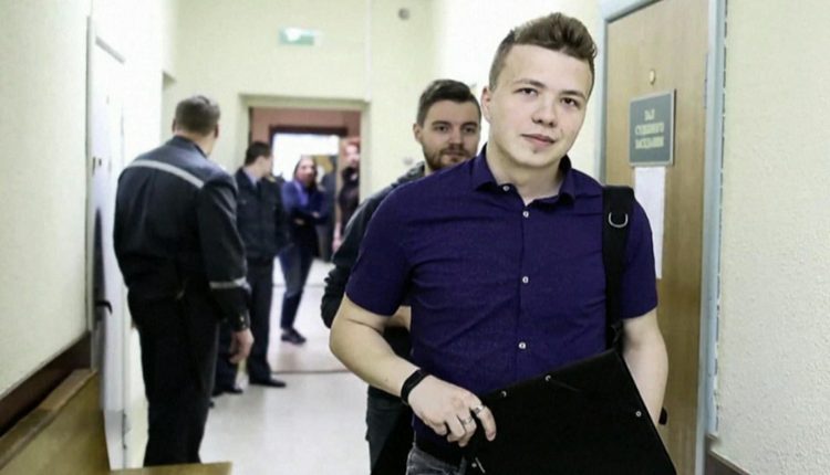 الصحافي المعارض المعتقل رومان رومان بروتاسيفيتش