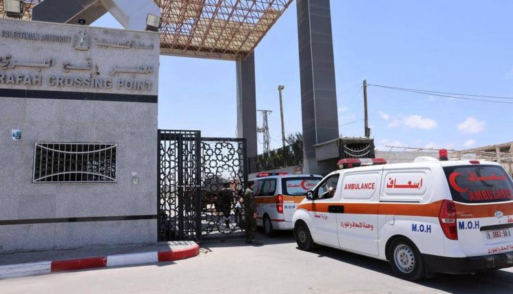 المصابون دخلوا مصر عبر معبر رفح