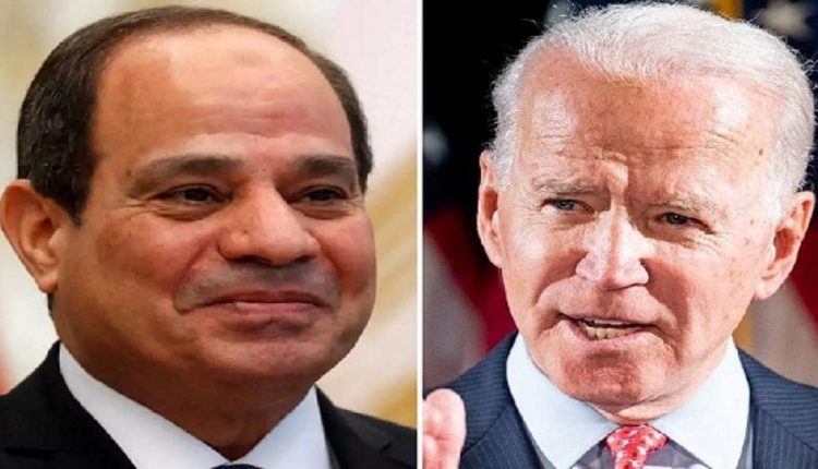 بايدن والسيسي