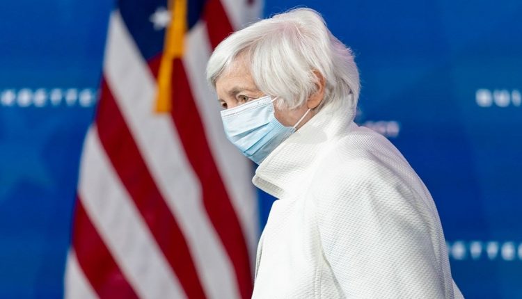 وزيرة الخزانة الامريكية