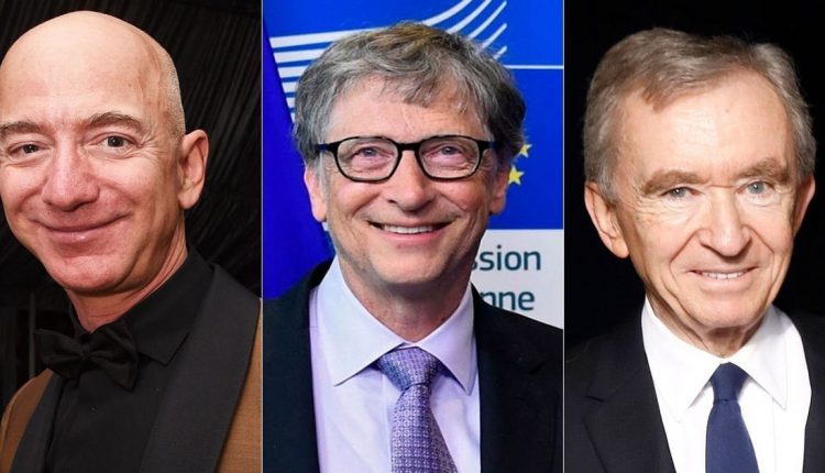 برنارد أرنو وجيف بيزوس