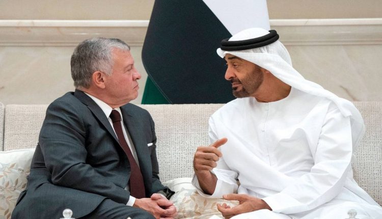 العاهل الأردني ومحمد بن زايد