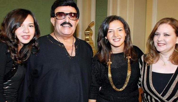 سمير غانم وبناته وزوجته