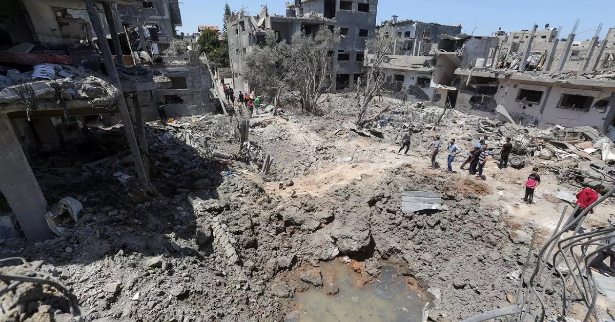 القصف الإسرائيلي غزة