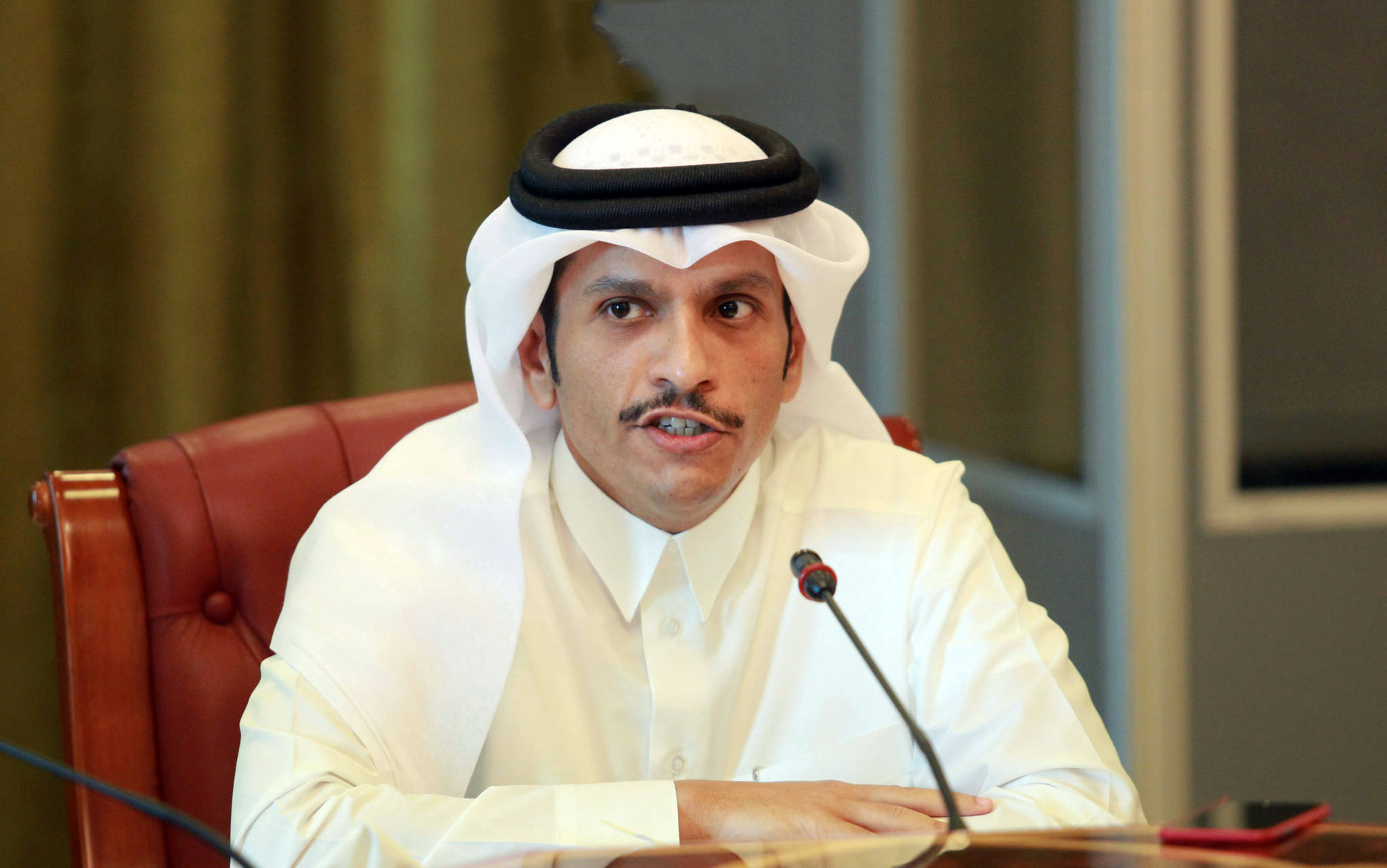 وزير الخارجية القطري، الشيخ محمد بن عبدالرحمن آل ثاني