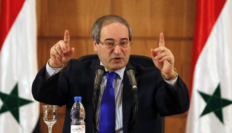 وزير الخارجية السوري، فيصل المقداد