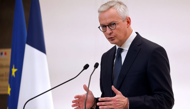 وزير الاقتصاد الفرنسي برونو لو مير