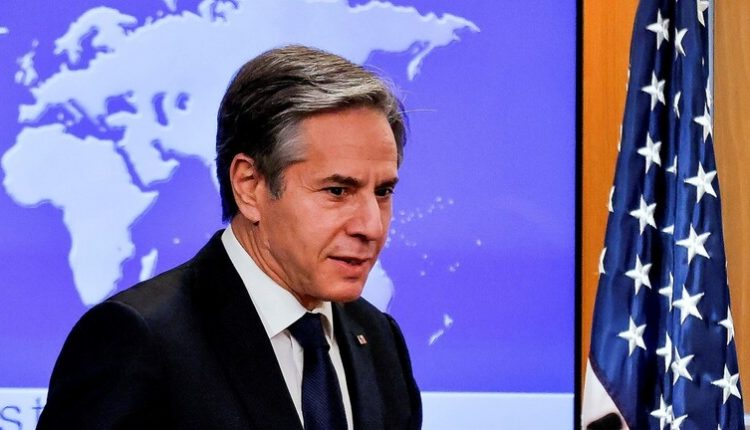 وزير الخارجية الأمريكي أنتوني بلينكن