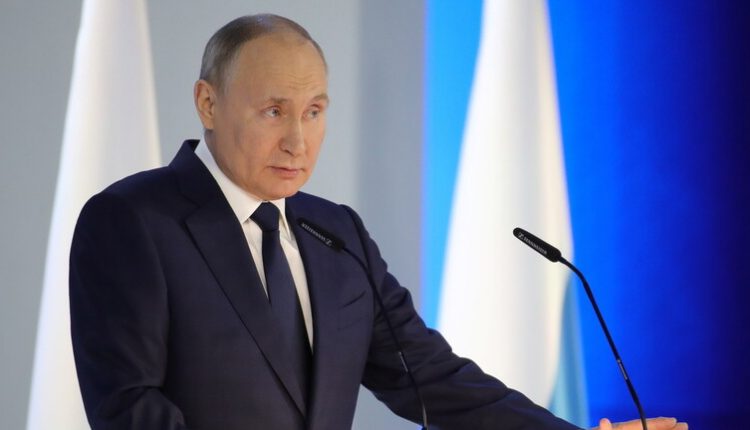 الرئيس الروسي، فلاديمير بوتين