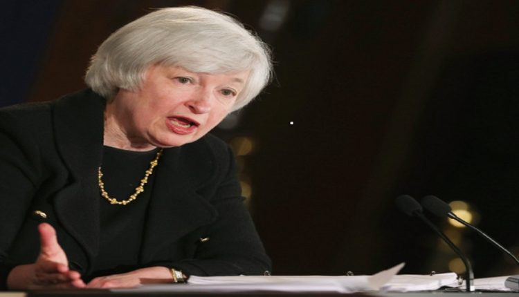 وزيرة الخزانة الأمريكية جانيت يلين