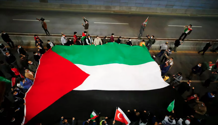 احتجاجات مناهضة لإسرائيل في اسطنبول بتركيا