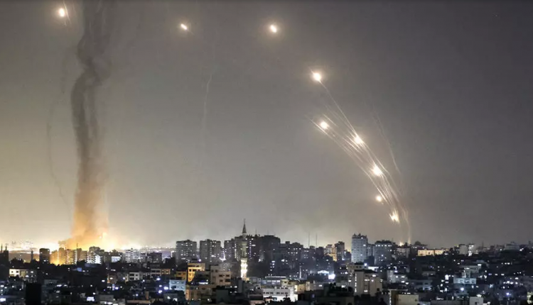 إطلاق صواريخ من قطاع غزة باتجاه إسرائيل