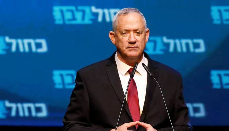 وزير الدفاع الإسرائيلي بيني غانتس