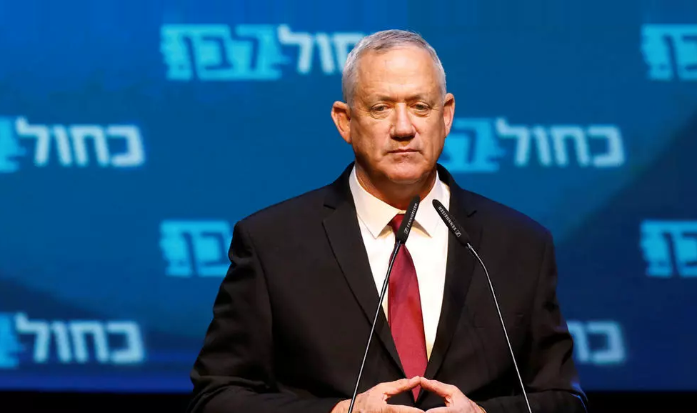 وزير الدفاع الإسرائيلي بيني غانتس