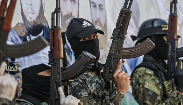 عناصر من ميليشيا "الجهاد الإسلامي" في قطاع غزة
