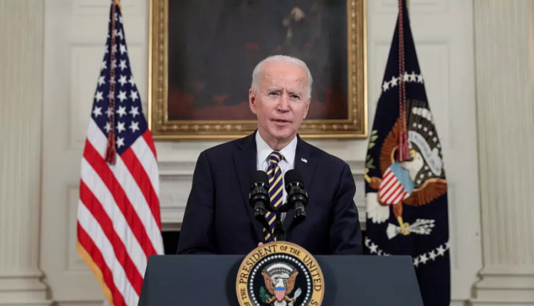 الرئيس الأمريكي جو بايدن في البيت الأبيض