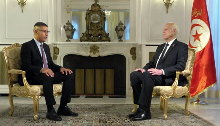 رئيس الجمهورية التونسية قيس سعيّد