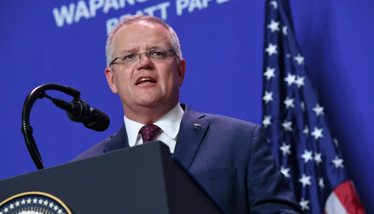 رئيس الوزراء الاسترالي سكوت موريسون