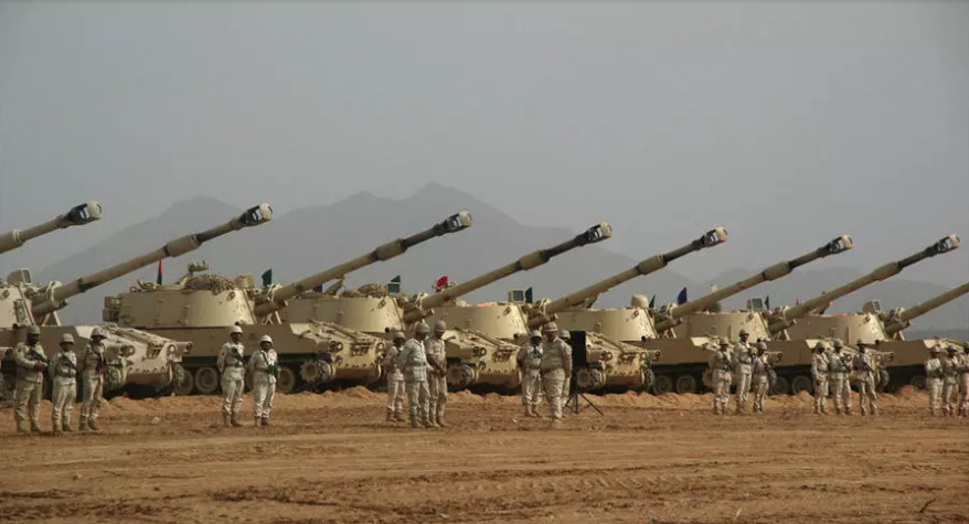 الجيش السعودي على الحدود اليمنية