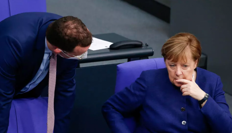 المستشارة الألمانية أنغيلا ميركل في برلين