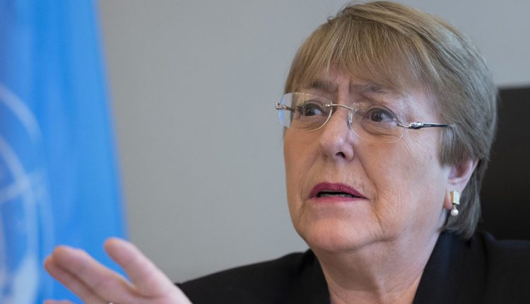 مفوضة الأمم المتحدة لحقوق الإنسان ميشيل باشيليت