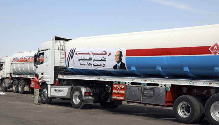 المساعدات المصريه الفلسطينيه