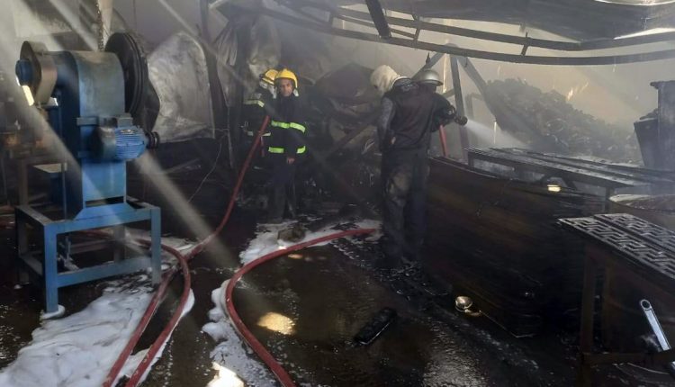 اندلاع حريق