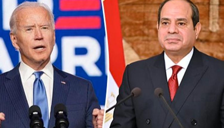 بايدن والسيسي