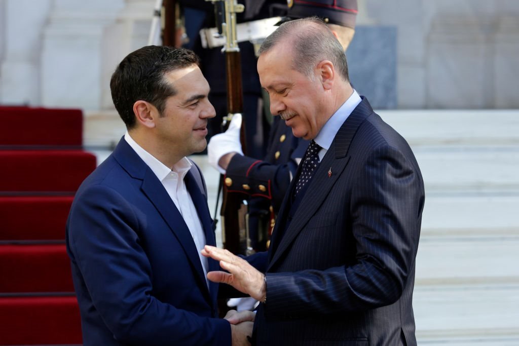 رئيسا تركيا واليونان